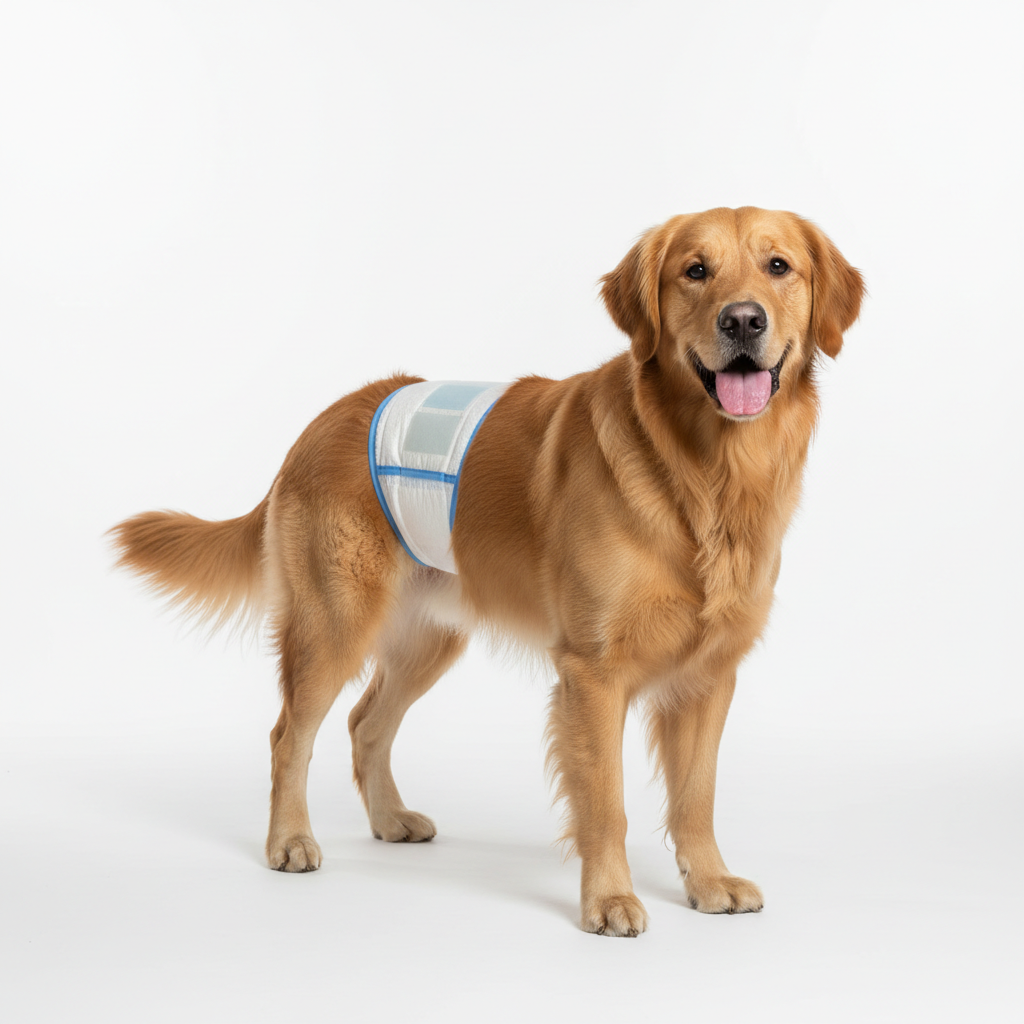 Disposable Male Dog Diapers - 10 Pack